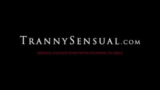 Alluring tranny Foxxy pussy pokes and fucks busty MILF Kenzie Taylor